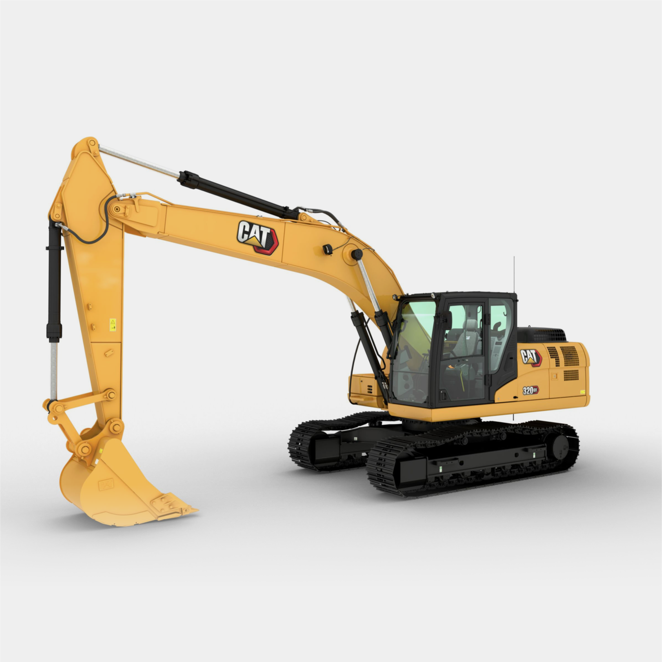 Caterpillar excavator