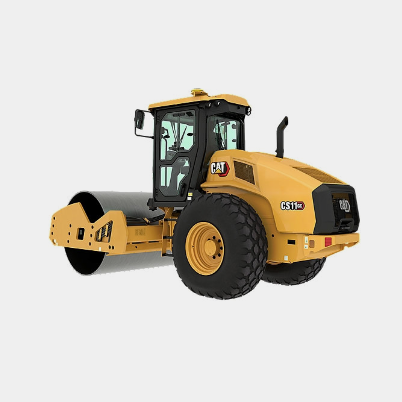 Caterpillar vibratory roller compactor