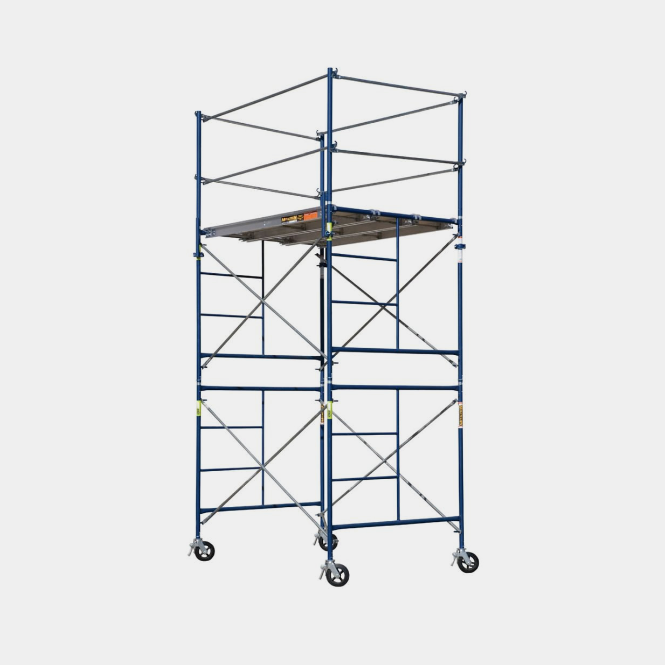 Panel-type scaffolding